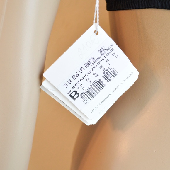 NWT LA PERLA 36B Graphique Couture Push Up Bra - Picture 6 of 8